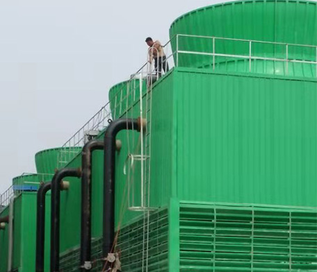 工業方形逆流式冷卻塔